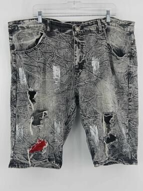 Blue Cult distressed acid wash men’s shorts, size 44